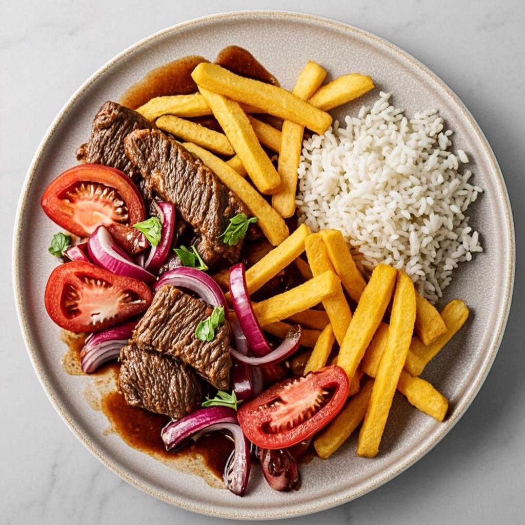 Peruana cuisine dish